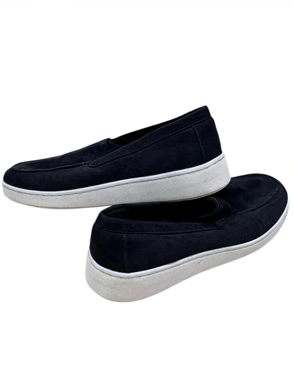 🔥H&M navy suede loafers, size EU 43 (approximately US Men’s 9.5).🔥